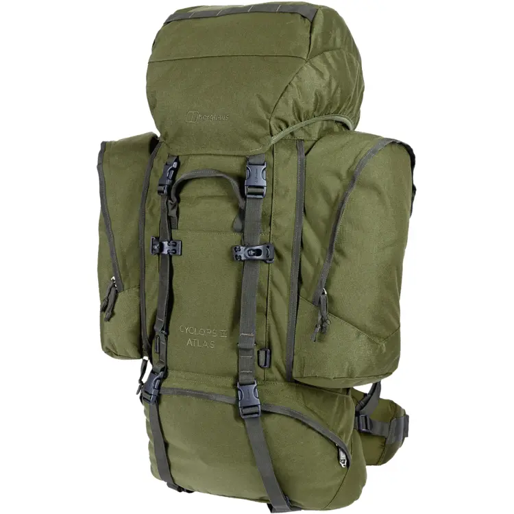 Large Green Backpack for Hiking