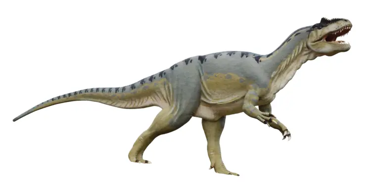 Prehistoric Dinosaur in Natural Pose