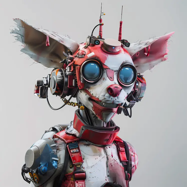 Futuristic Robot Dog