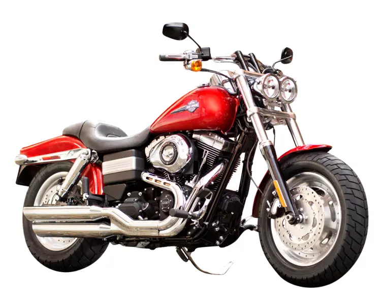 Red Motorcycle for Adventurous Rides