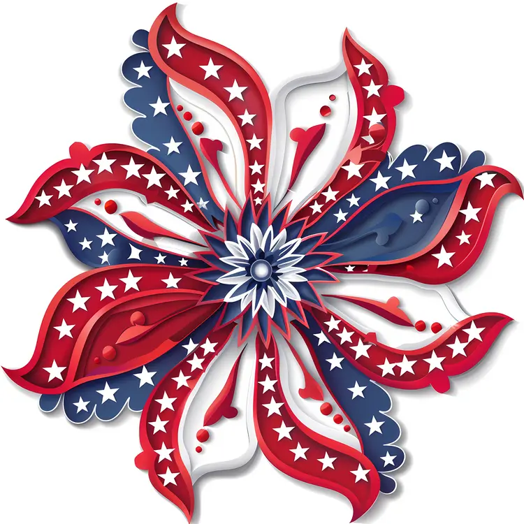 Patriotic Floral Design