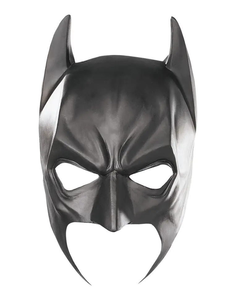 Black Batman Mask for Superhero Costume