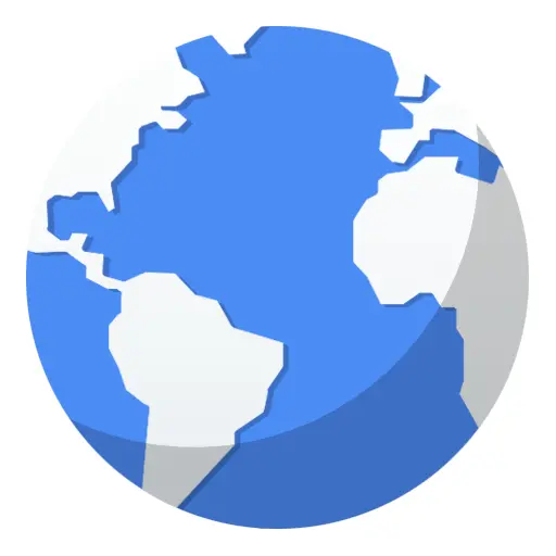 Blue Globe Illustration