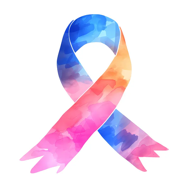 Colorful Awareness Ribbon