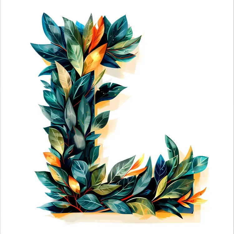 Leafy Letter L