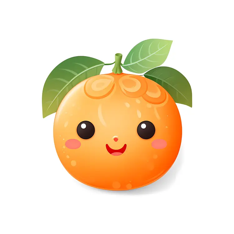 Cute Smiling Orange
