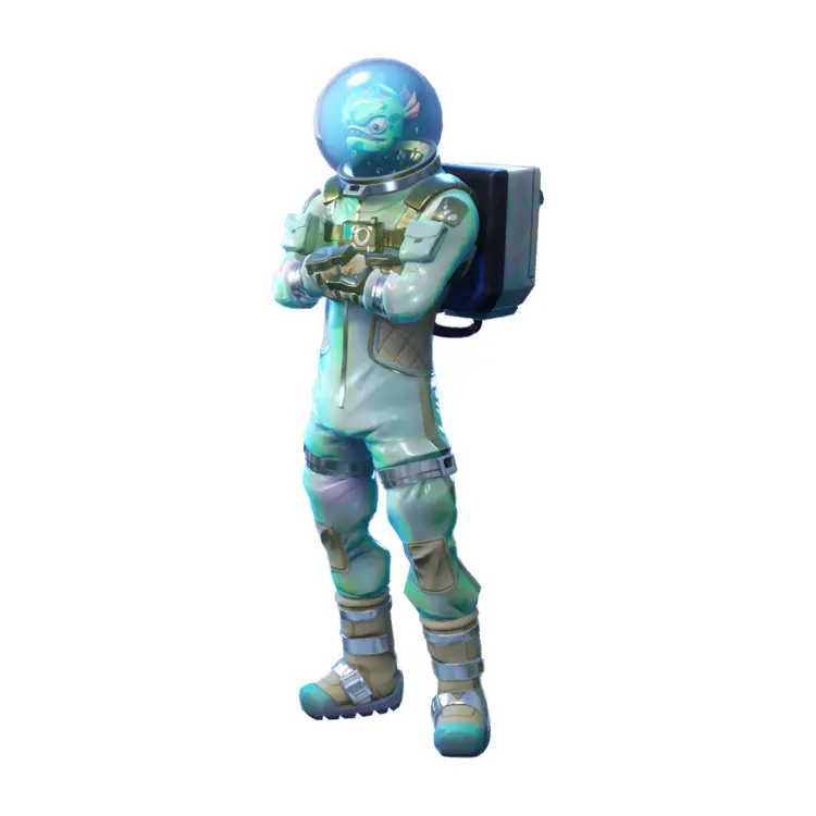 Futuristic Astronaut Character