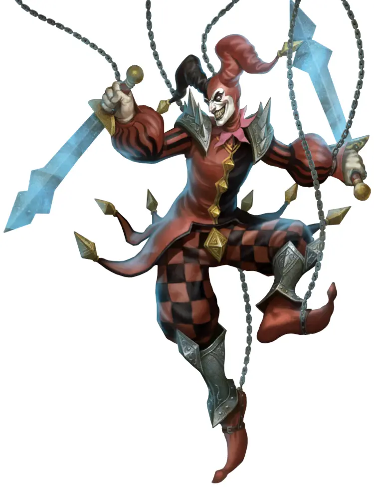 Jester with Swords