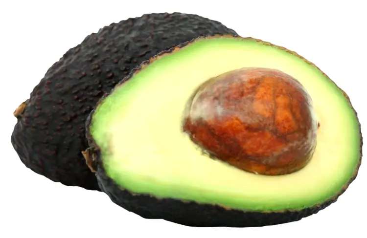 Green Halved Avocado