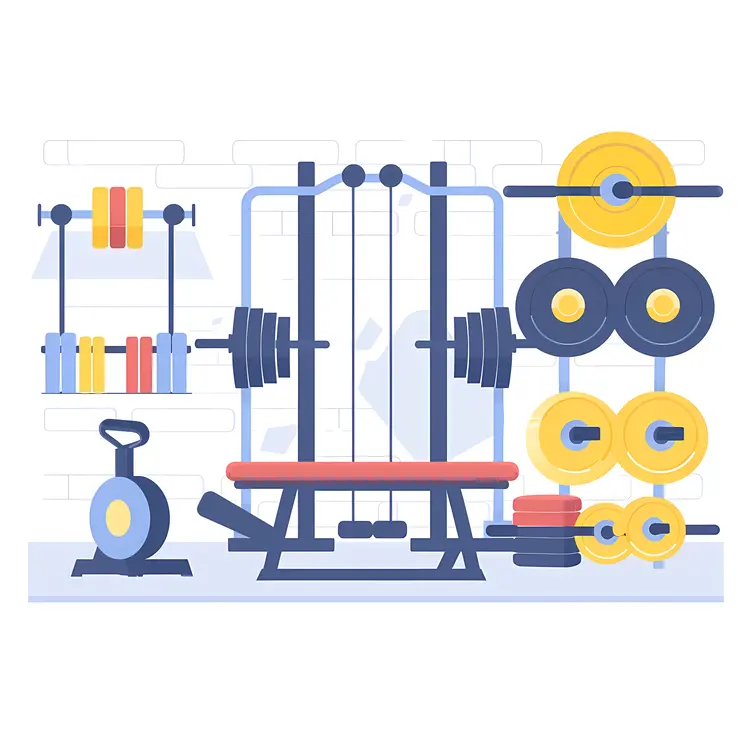 Well-Equipped Home Gym