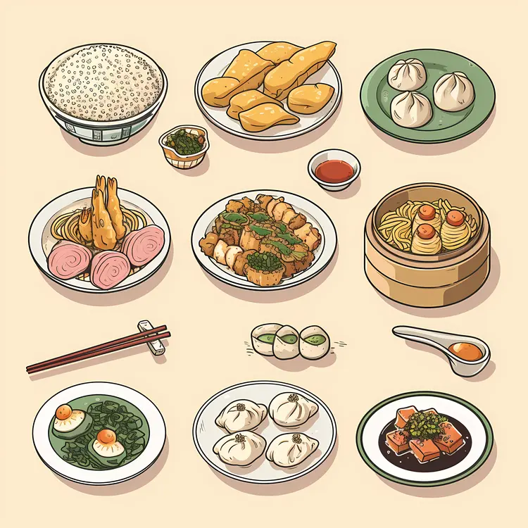Dim Sum Assortment