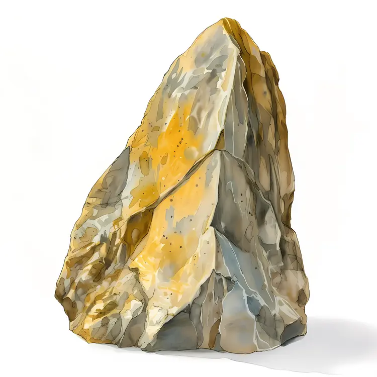 Yellow Rock Stone