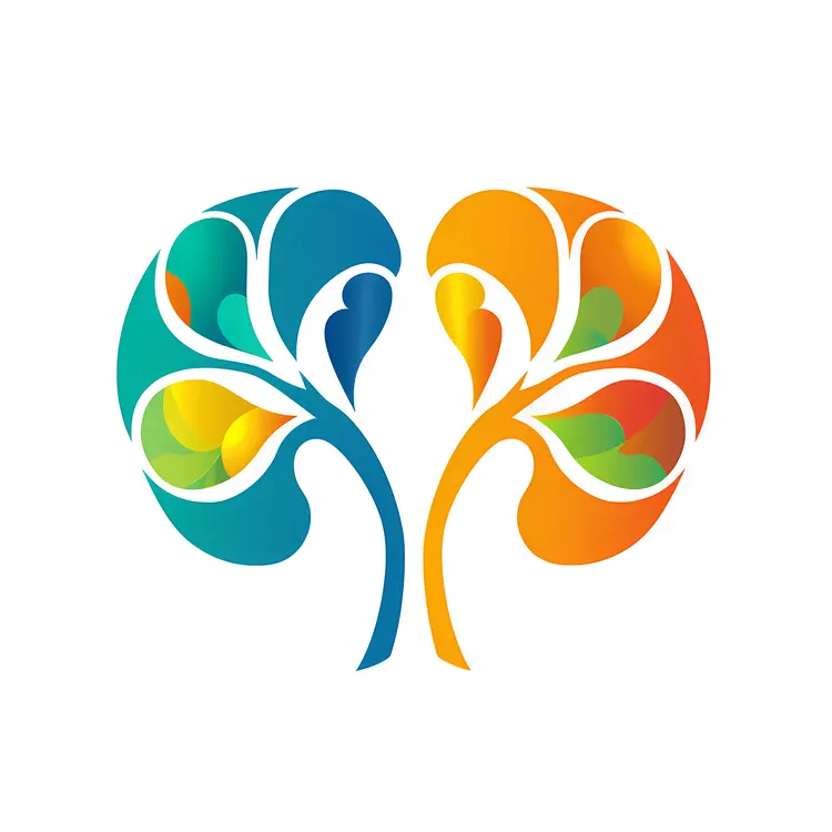 Colorful Kidney Design