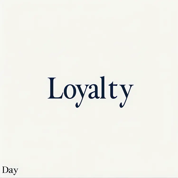 Loyalty Day Simple Banner
