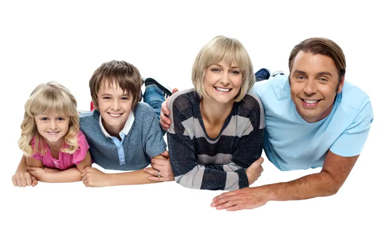 Happy Family Portrait