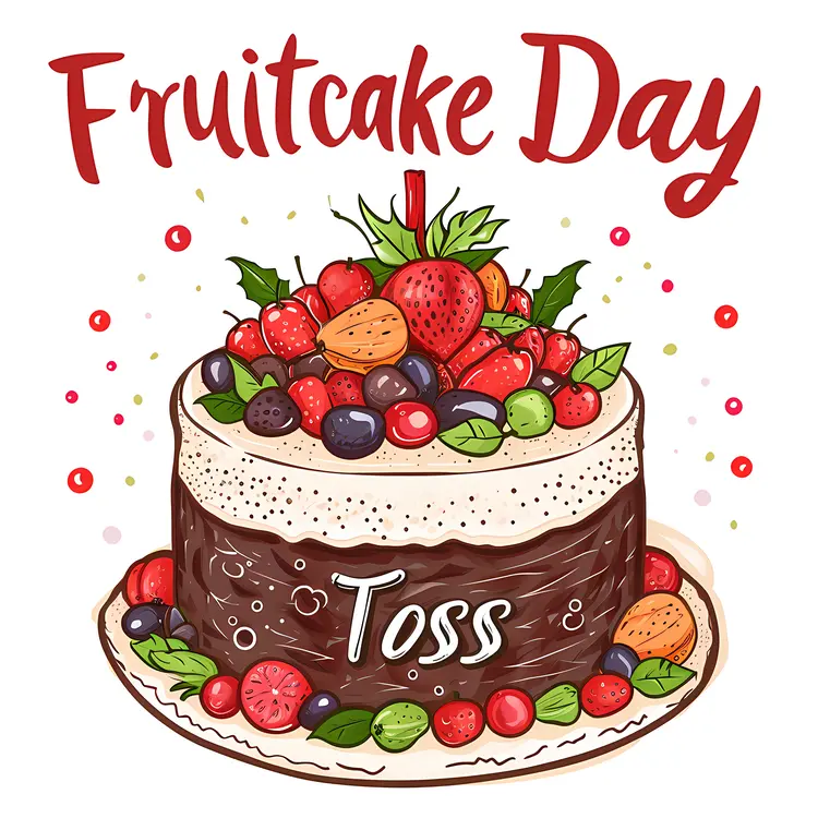Fruitcake Toss Day Celebration