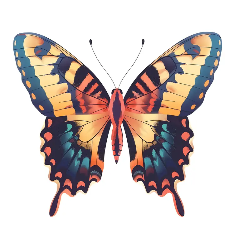 Beautiful Colorful Butterfly