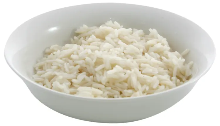 Bowl of Steamed White Rice