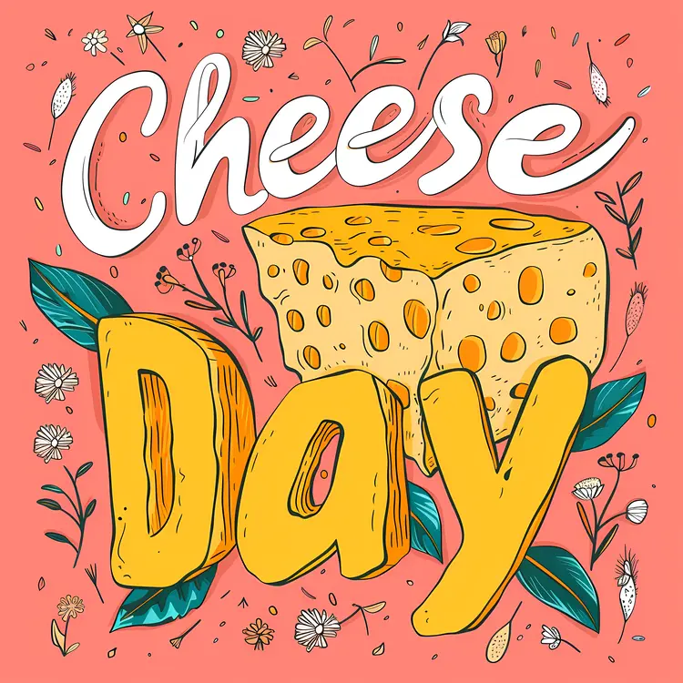 Cheese Day with Floral Decorations