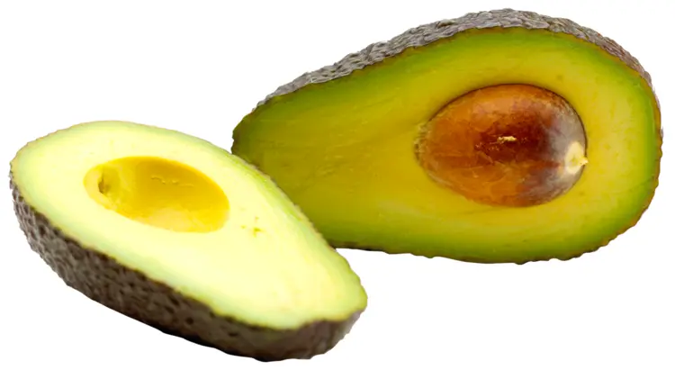 Cut Avocado with Seed
