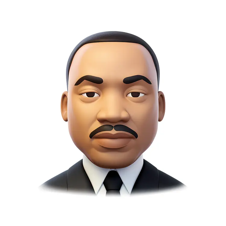 Cartoon Character in Suit and Tie