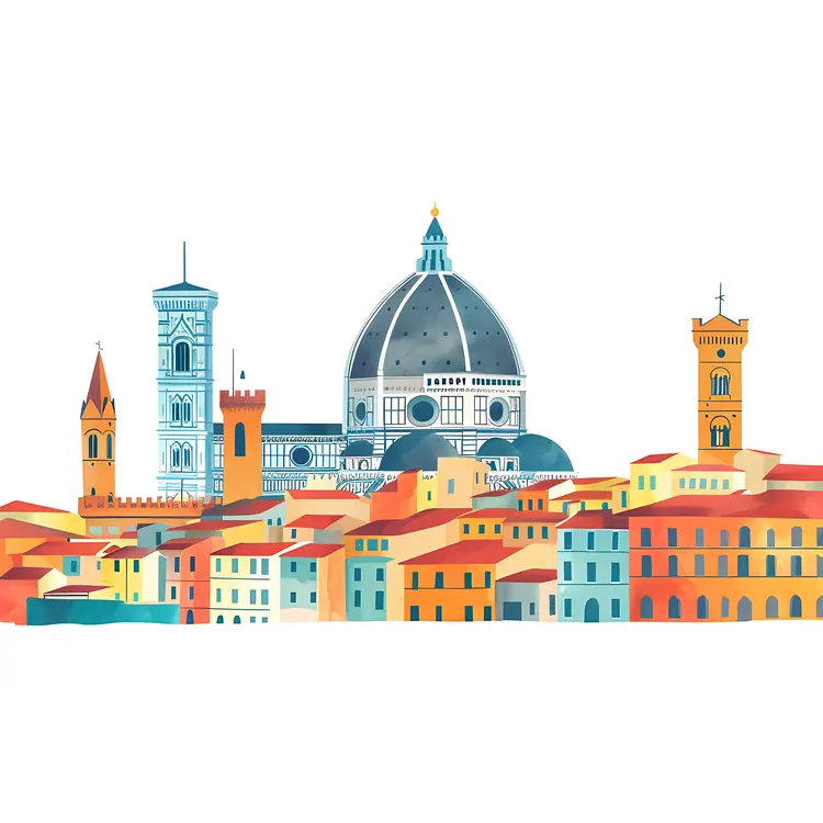 Minimalist Florence Cathedral