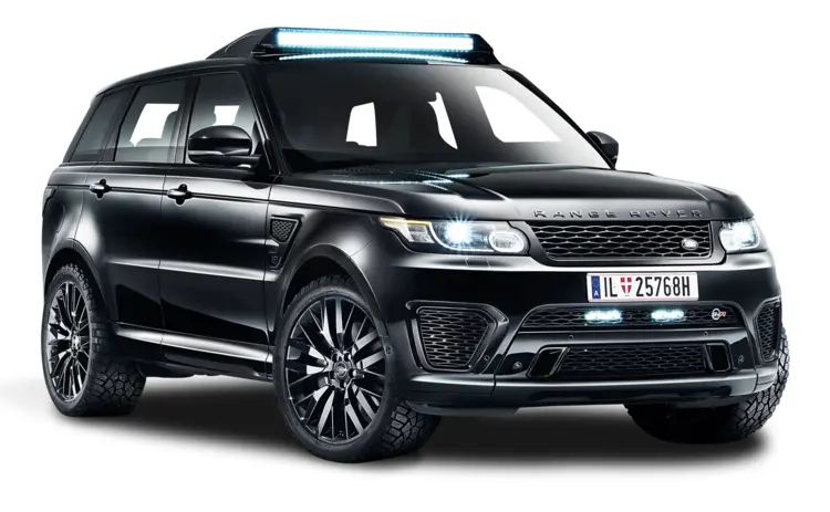 Luxury Black SUV