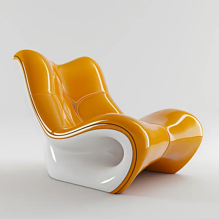 Yellow Modern Chair Design