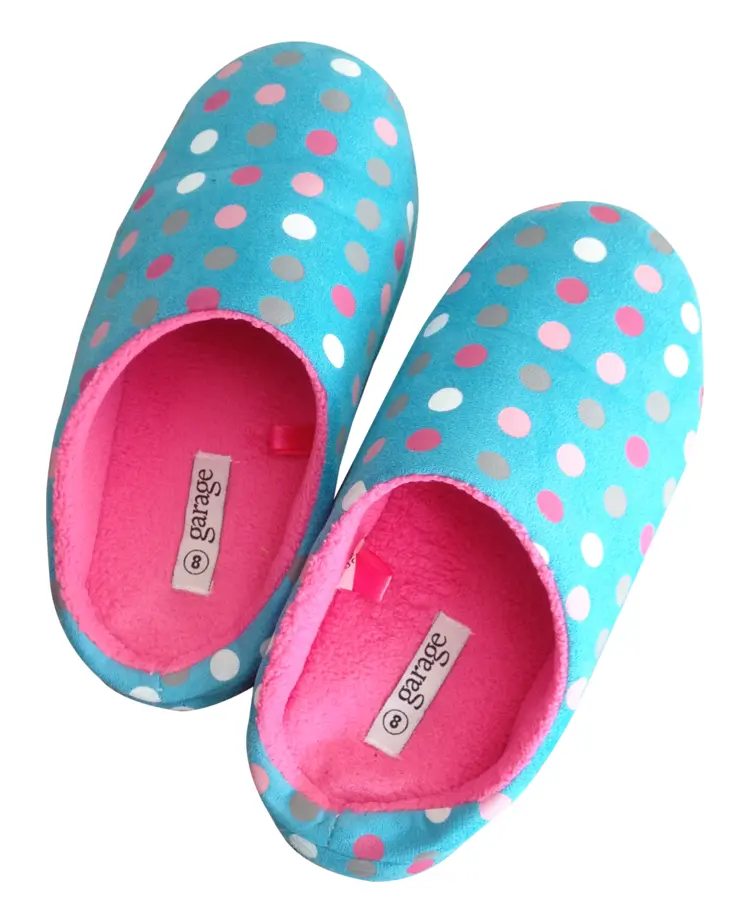 Comfortable Polka Dot Slippers