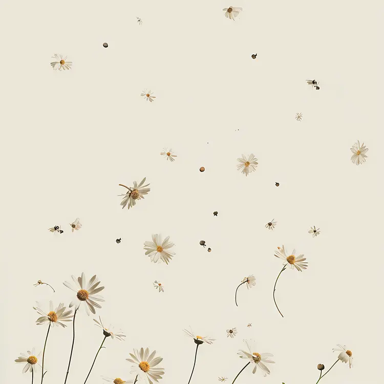 Delicate White Flowers