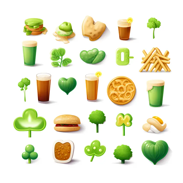 Green Food and Drinks for St. Patrick's Day