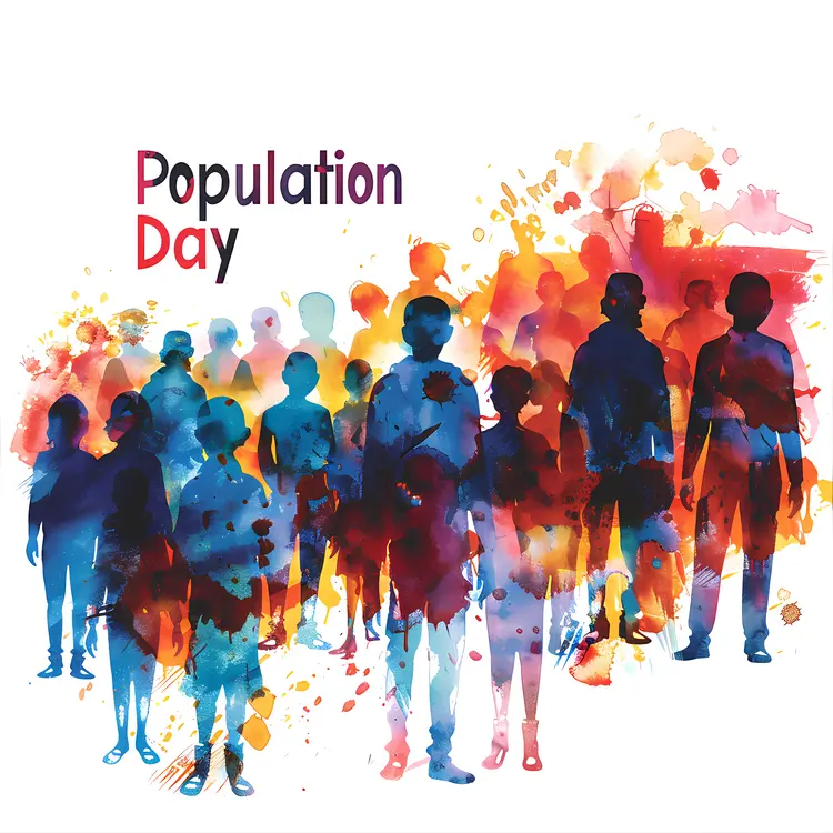 Colorful Population Day Celebration
