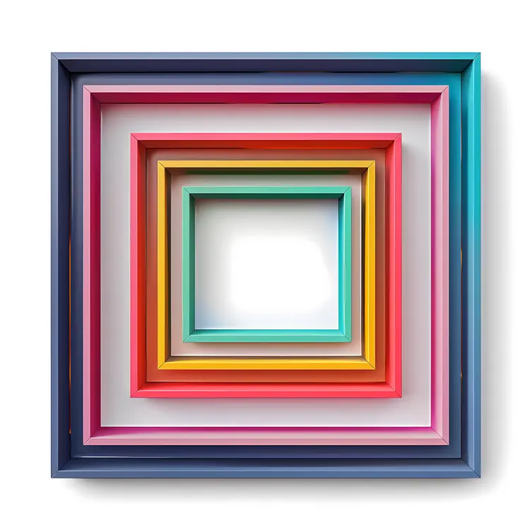 Nested Colorful Frames