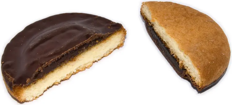 Half Chocolate-covered Cookies