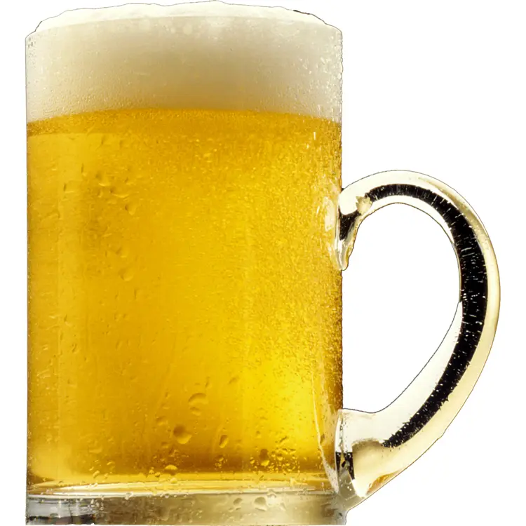 Cold Beer Mug with Foam