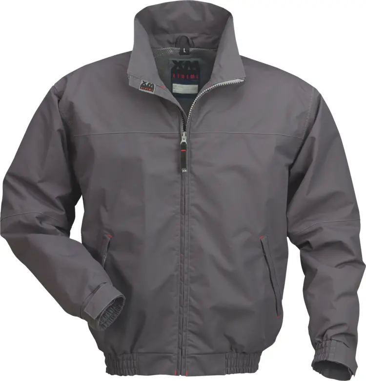 Gray Jacket with Zipper