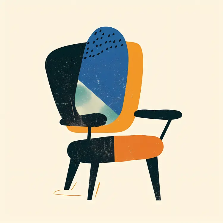 Colorful Modern Chair
