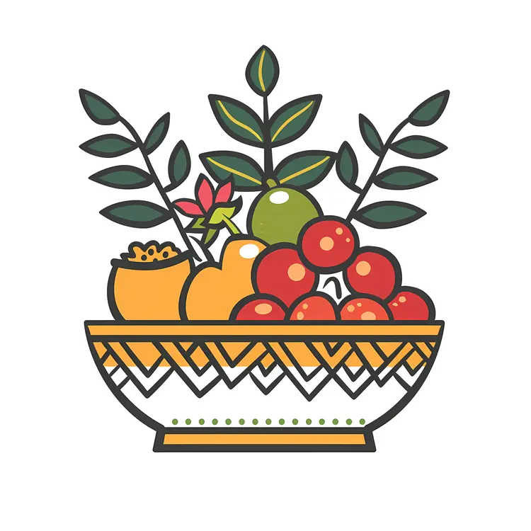 Decorative Fruit Bowl