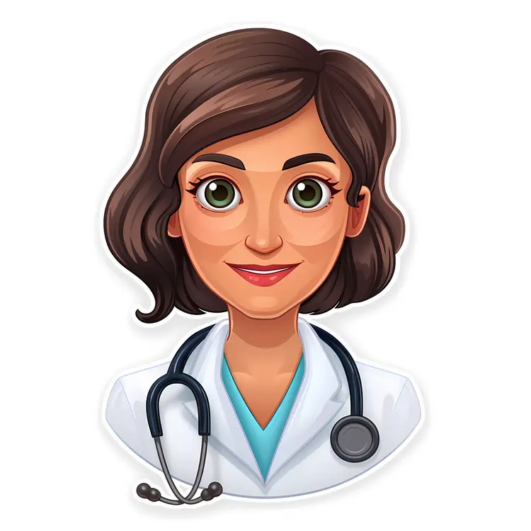 Female Cartoon Doctor