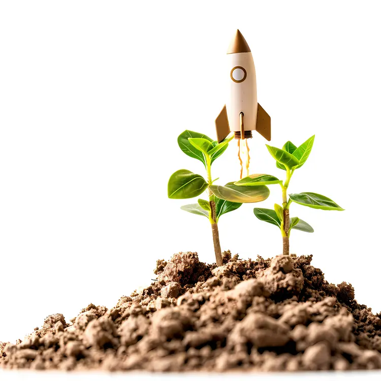 Rocket Launching from Plants