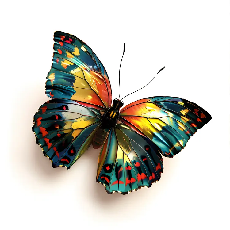 Colorful Vibrant Butterfly