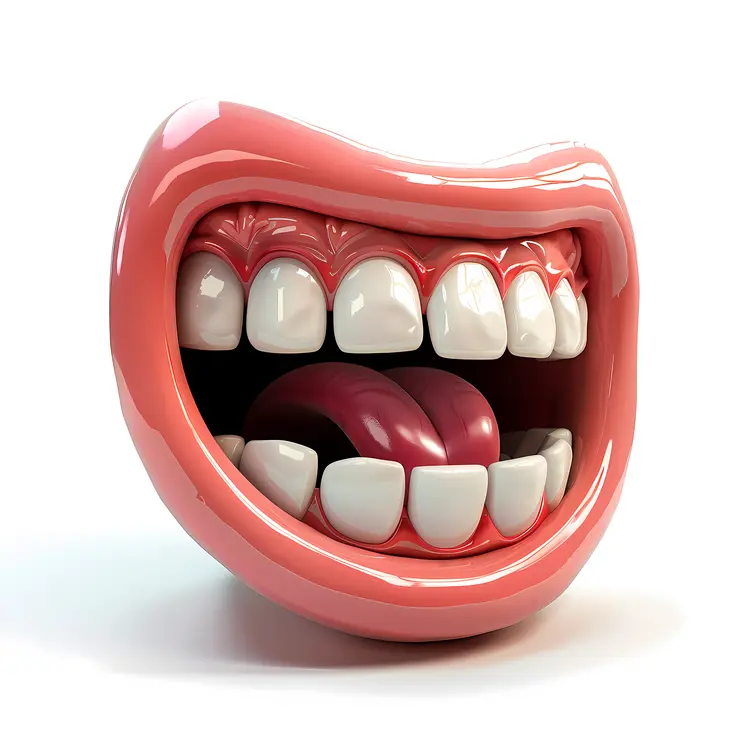 Joyful Laughing Mouth