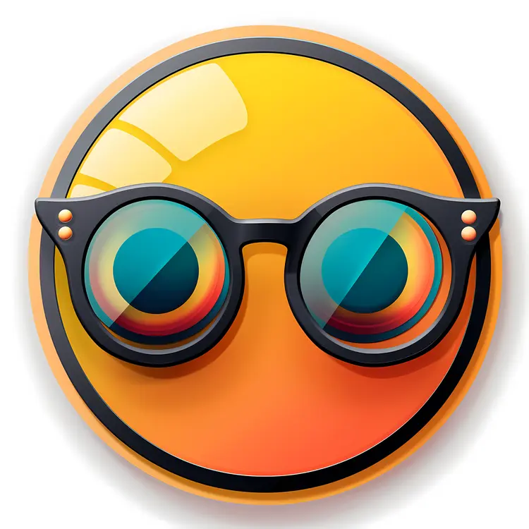 Cool Emoji with Sunglasses