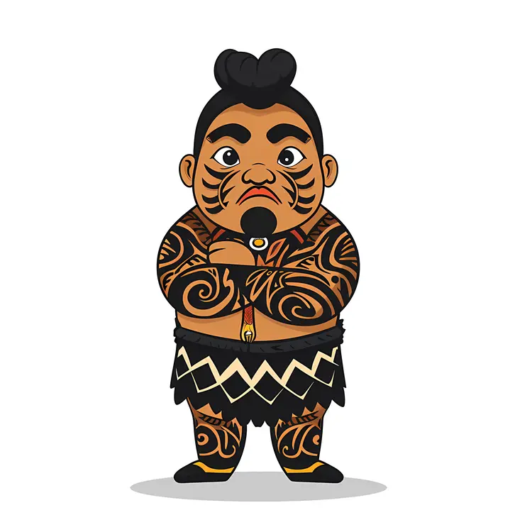 Tattooed Man with Microphone