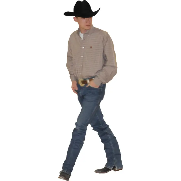Cowboy in Western Fashion