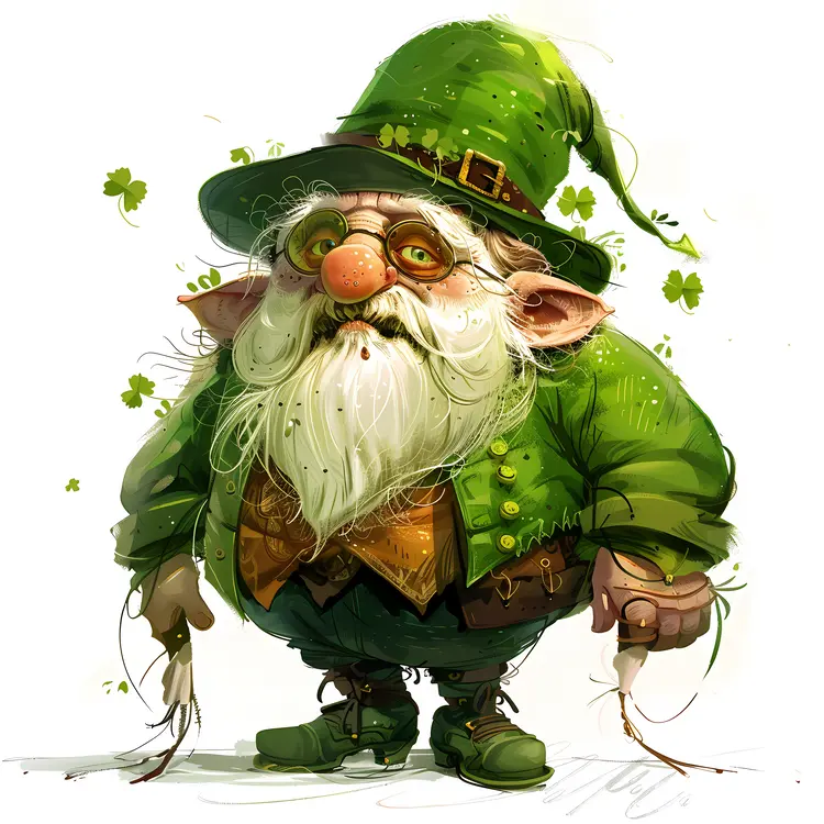 Old Leprechaun for St. Patrick's Day
