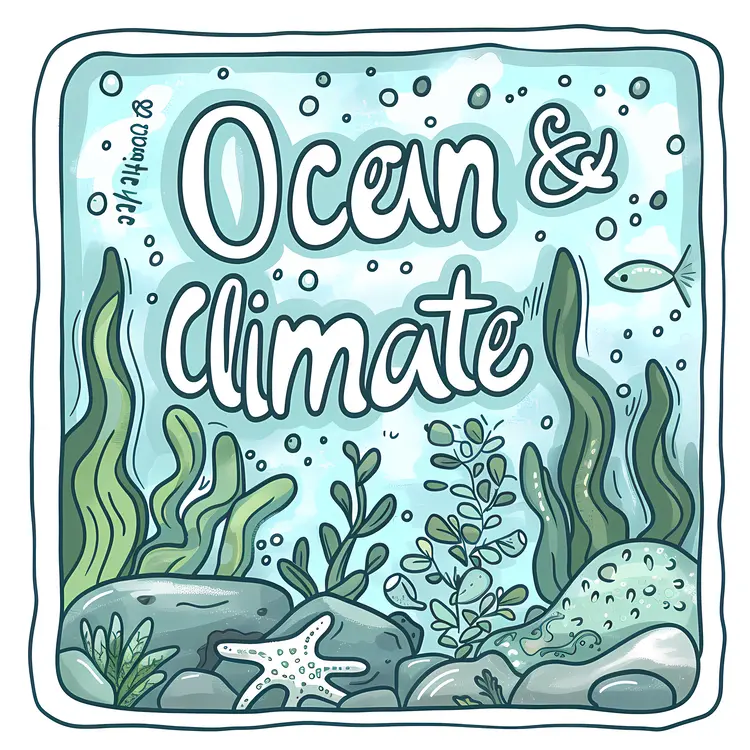 Ocean and Climate Illustration