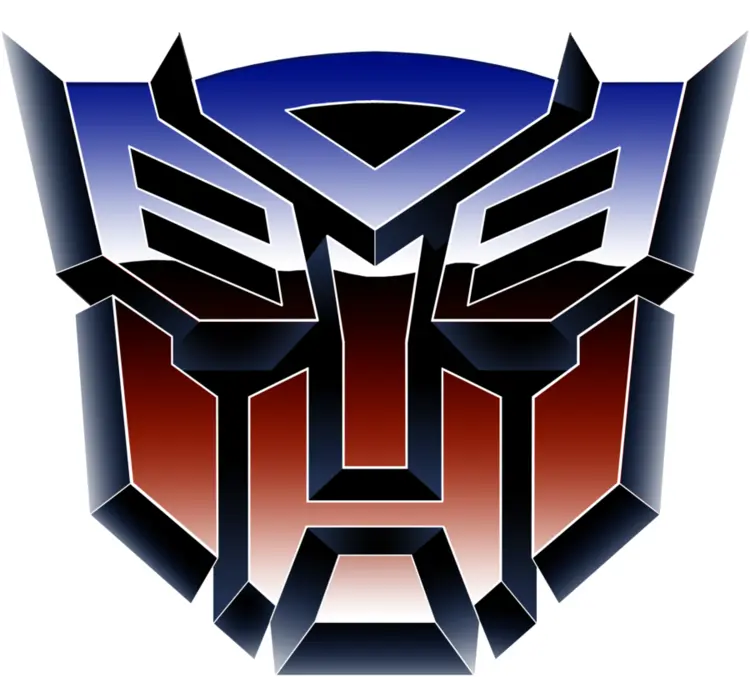 Red and Blue Autobot Logo