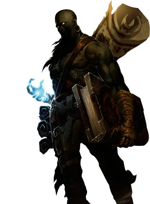 Mystic Warrior with Scroll