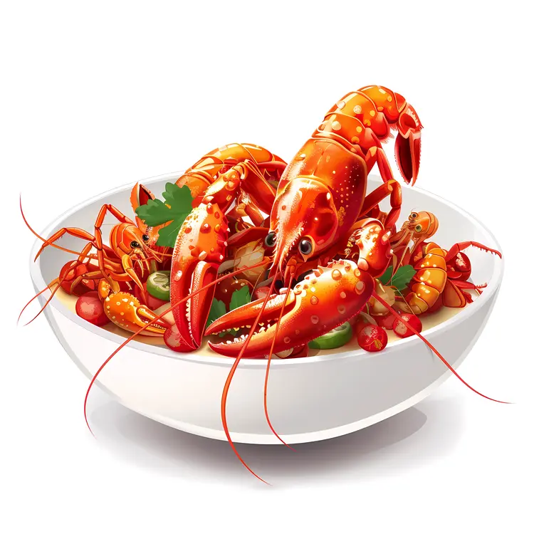 Lobster Dish in a Bowl